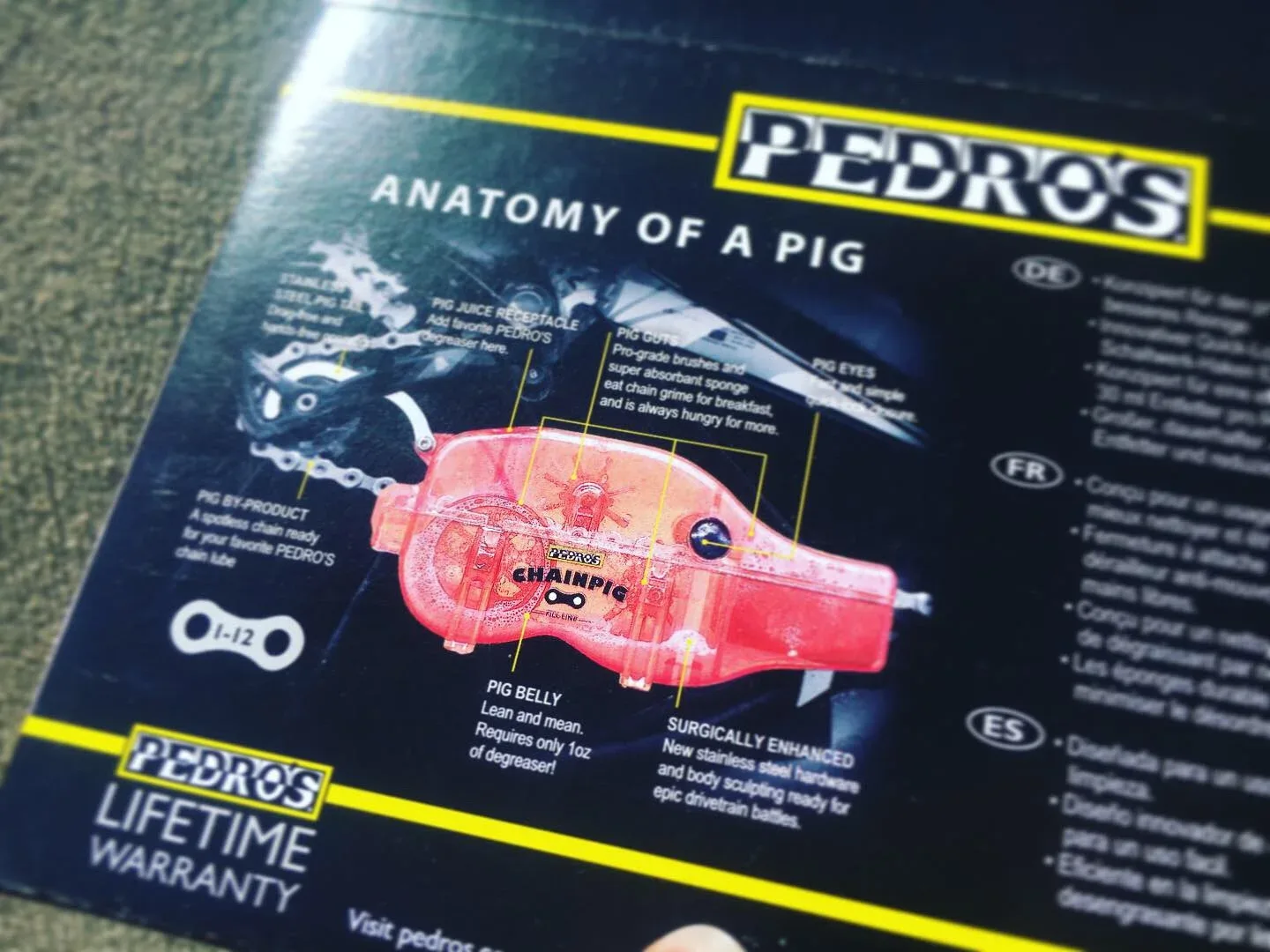 Pedro’s Chainpig